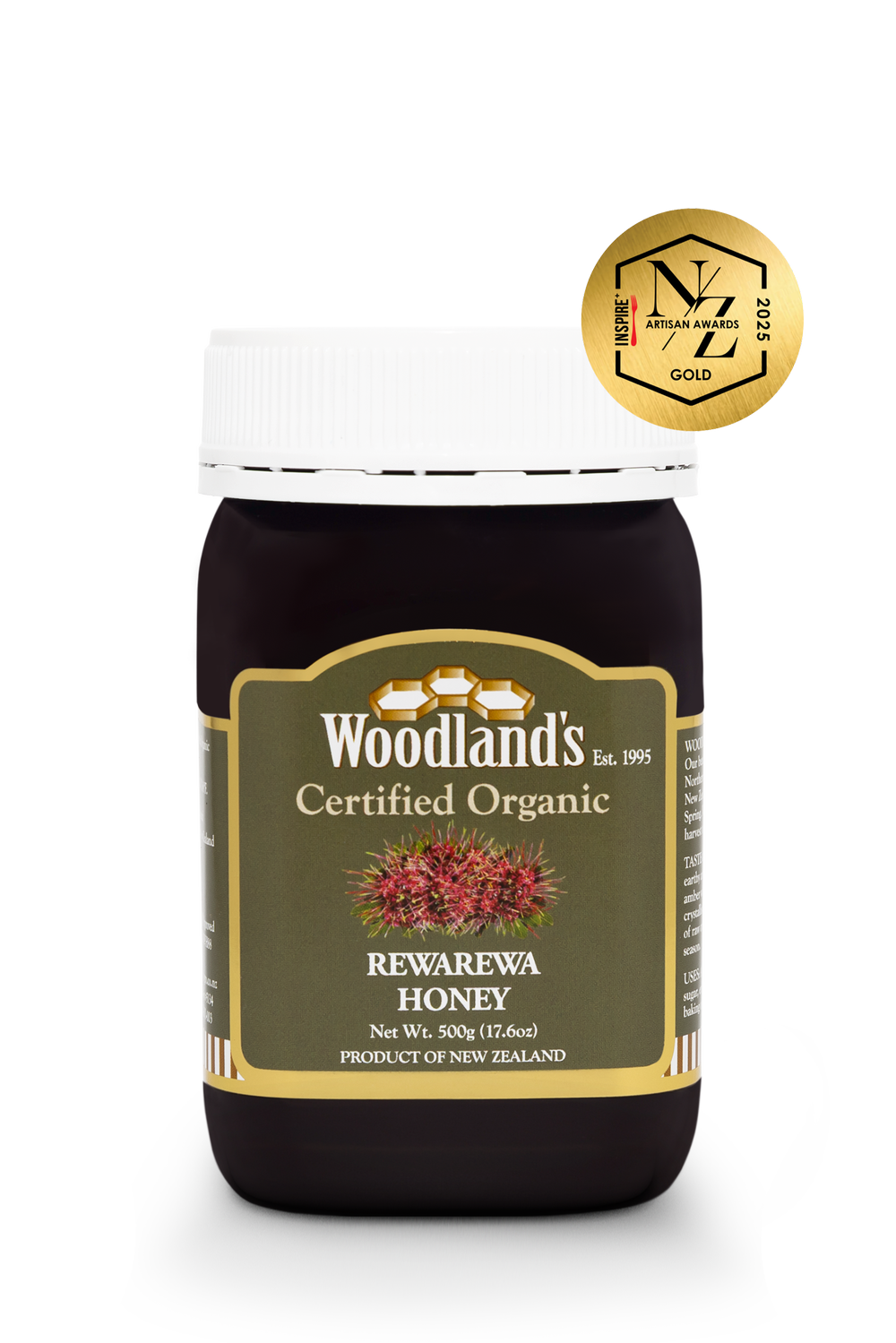Rewarewa Honey 500g ニュージーランド産 NZ産レワレワハニー RewaRewa Honey 500g【TAH】 | MARIPOSA organic